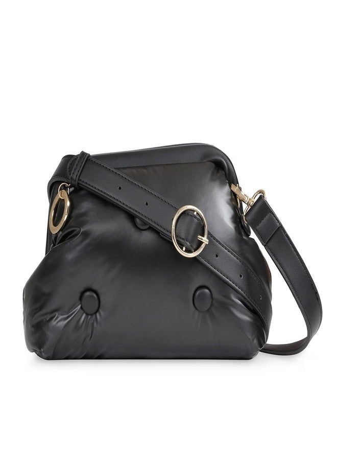 ايروبوستال حقيبة يد نسائية من الجلد الصناعي من إيروبوستال كريستينا - أسود - Image 4